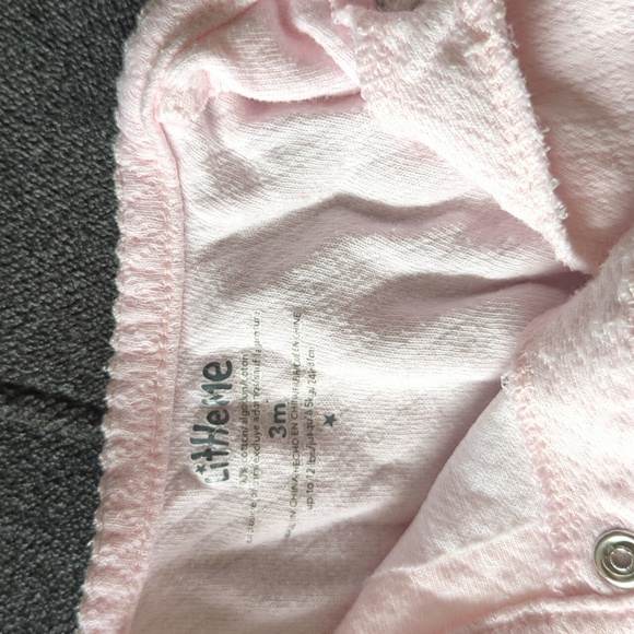 Sweet snap-up Little Me Footie - Picture 3 of 3